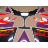 YAMAHA FZR 600 year1995 -WHITE/PURPLE/RED ADESIVOS (Produto compatível)