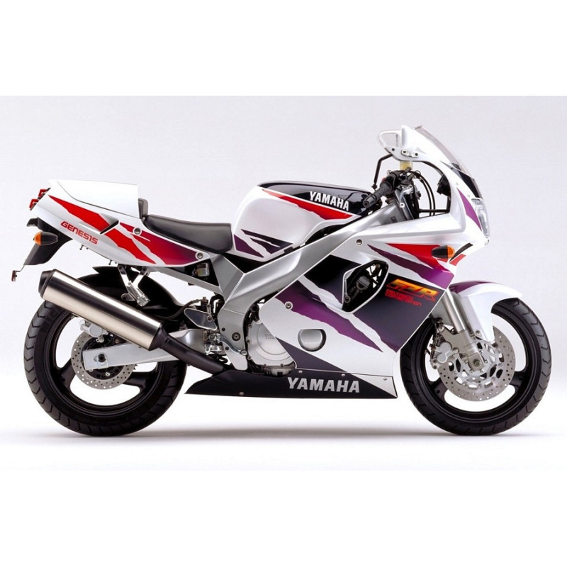 YAMAHA FZR 600 year1995 -WHITE/PURPLE/RED ADHESIVOS (Producto compatible)