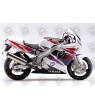 YAMAHA FZR 600 year1995 -WHITE/PURPLE/RED STICKERS (Compatible Product)