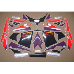 YAMAHA FZR 600 year1995 -WHITE/PURPLE/RED ADHESIVOS (Producto compatible)