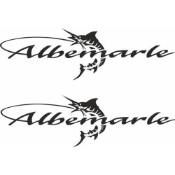 Albemarle Boat DECALS (Compatible Product)