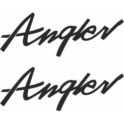 Angler Boat ADESIVOS  (Produto compatível)