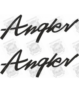 Angler Boat AUFKLEBER (Kompatibles Produkt)