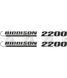 Biddison 2200Boat ADESIVOS (Produto compatível)