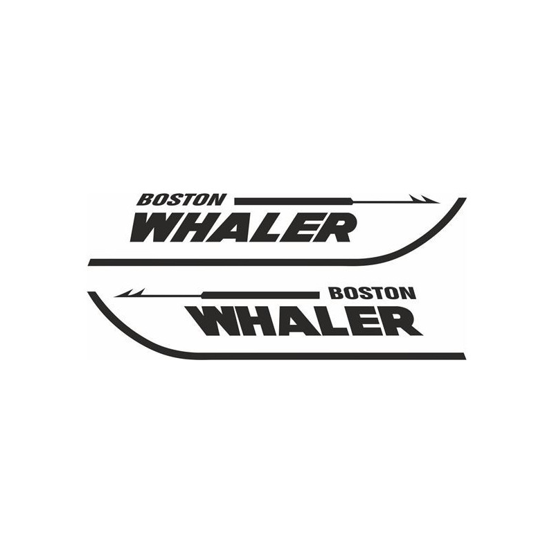 Boston Whaler Boat AUTOCOLLANT  (Produit compatible)