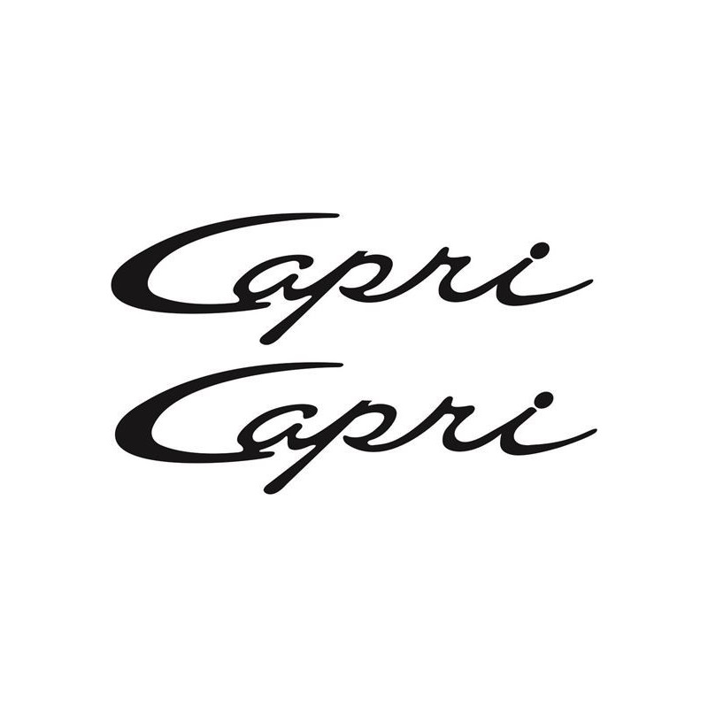 CAPRI Boat AUTOCOLLANT  (Produit compatible)