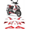 Aprilia SR50 R 2008 AUFKLEBER (Kompatibles Produkt)