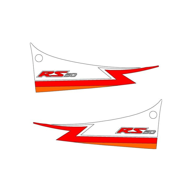 Aprilia RS 50-125 Tail ADESIVI (Prodotto compatibile)