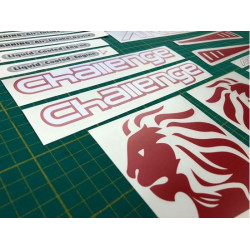 Aprilia Area 51 challenge scooter ADHESIVOS (Producto compatible)