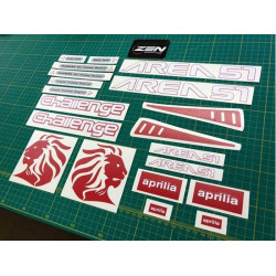 Aprilia Area 51 challenge scooter ADHESIVOS (Producto compatible)