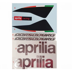 Aprilia Dorsoduro 750 YEAR 2009 ADESIVI (Prodotto compatibile)