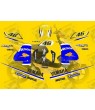 Yamaha Aerox R Rossi Livery 2006 STICKERS (Compatible Product)