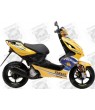 Yamaha Aerox R Rossi Livery 2006 DECALS (Compatible Product)