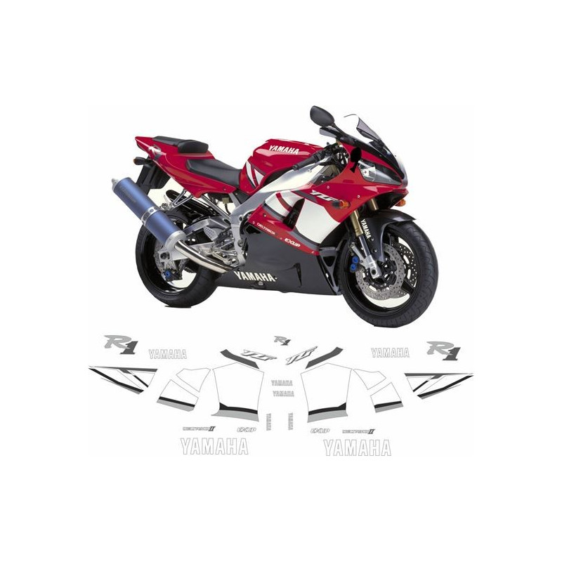 Yamaha YZF R1 2001 ADHESIVOS (Producto compatible)