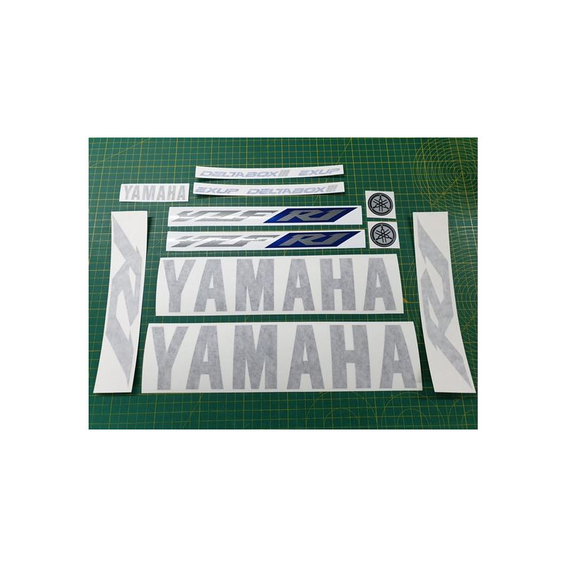 YAMAHA YZF R1 YEAR 2002 DECALS (Compatible Product)