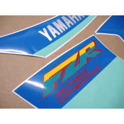 YAMAHA FZR 600 1994 - BLACK/GREEN/YELLOW ADESIVOS (Produto compatível)