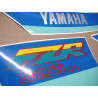 YAMAHA FZR 600 1994 - BLACK/GREEN/YELLOW ADESIVOS (Produto compatível)