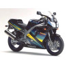 YAMAHA FZR 600 1994 - BLACK/GREEN/YELLOW ADHESIVOS (Producto compatible)