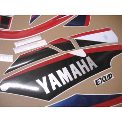 YAMAHA FZR 1000 1995 - WHITE/BLUE/RED ADESIVOS (Produto compatível)