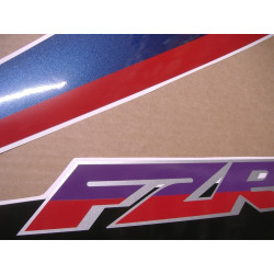 YAMAHA FZR 1000 1995 - WHITE/BLUE/RED ADESIVOS (Produto compatível)