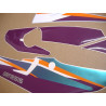 YAMAHA FZR 600 1994 WHITE/GREEN/PURPLE AUFKLEBER (Kompatibles Produkt)