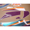YAMAHA FZR 600 1994 WHITE/GREEN/PURPLE ADHESIVOS (Producto compatible)