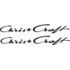 Chris Craft Boat AUFKLEBER  (Kompatibles Produkt)