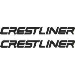 Crestliner Boat AUFKLEBER  (Kompatibles Produkt)