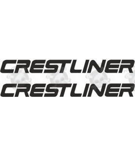 Crestliner Boat AUFKLEBER (Kompatibles Produkt)