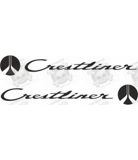 Crestliner Boat AUFKLEBER (Kompatibles Produkt)