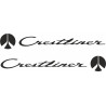 Crestliner Boat AUFKLEBER  (Kompatibles Produkt)