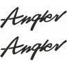 Angler Boat AUTOCOLLANT  (Produit compatible)