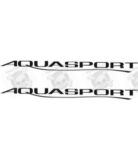 Aquasport Boat AUFKLEBER (Kompatibles Produkt)
