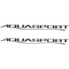 Aquasport Boat DECALS (Compatible Product)