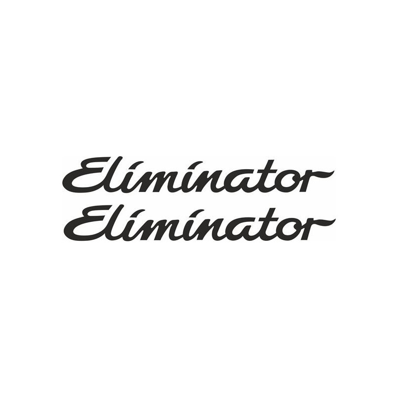 Eliminator Boat DECALS (Compatible Product)
