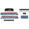 Evinrude 3HP Boat DECALS (Compatible Product)