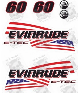 Evinrude 60HP E-tec Boat (Compatible Product)