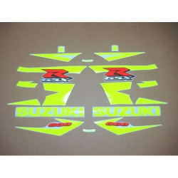 SUZUKI GSX-R 600 K4 FLUOR YEAR 2004-2005 ADESIVOS (Produto compatível)