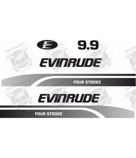 Evinrude 9.9HP Four Boat AUFKLEBER (Kompatibles Produkt)