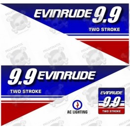Evinrude 9.9HP Two Boat (Compatible Product)