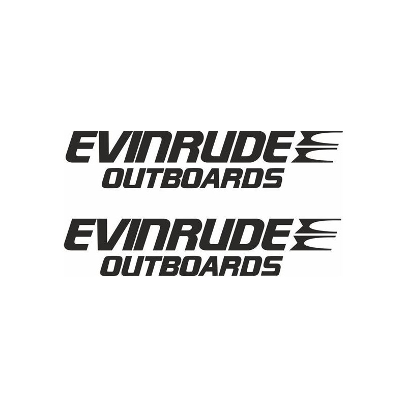 Evinrude Boat AUTOCOLLANT  (Produit compatible)