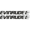 Evinrude Boat ADESIVI  (Prodotto compatibile)