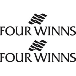 Four Winns Boat ADESIVOS  (Produto compatível)