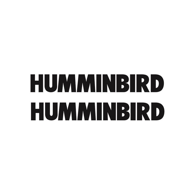 Humminbird Boat ADESIVI  (Prodotto compatibile)