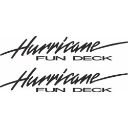 Hurricane Boat AUTOCOLLANT  (Produit compatible)