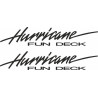 Hurricane Boat ADESIVOS  (Produto compatível)