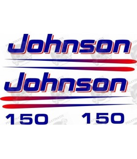 Johnson 150hp Boat AUFKLEBER (Kompatibles Produkt)