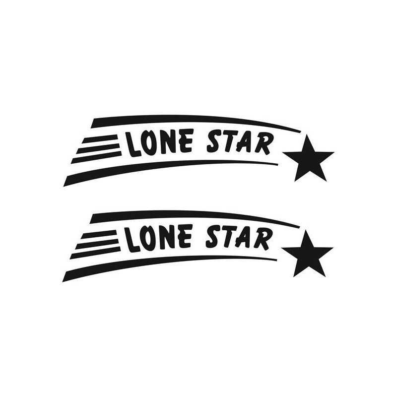Lone Star Boat DECALS (Compatible Product)