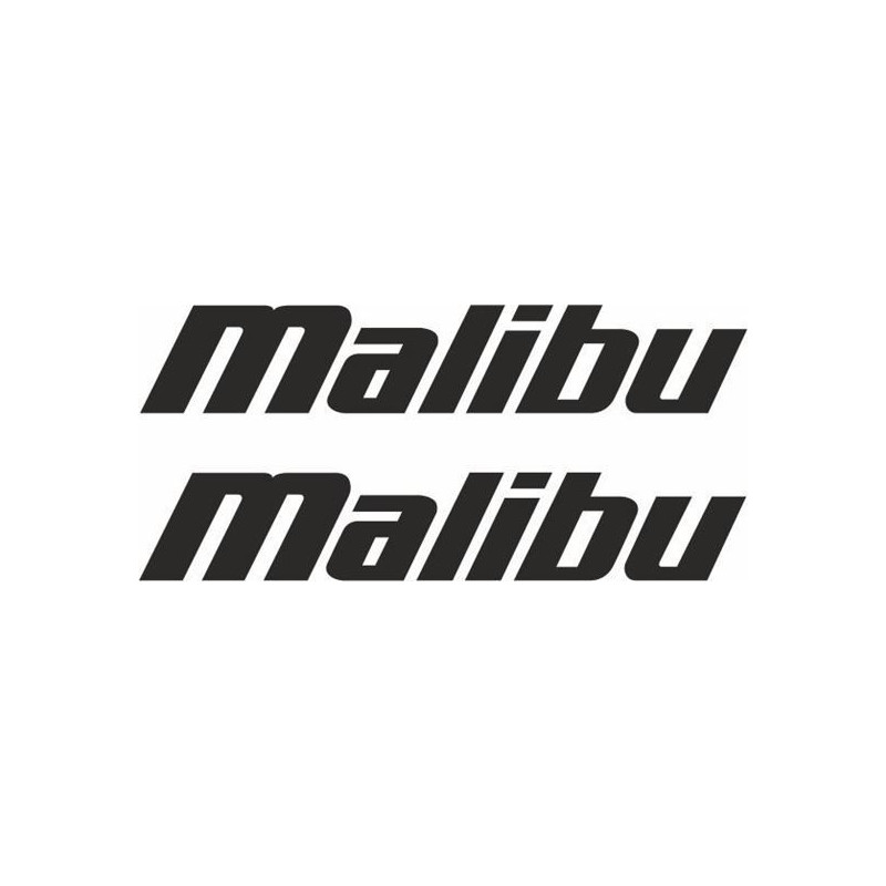 Mailbu Boat DECALS (Compatible Product)