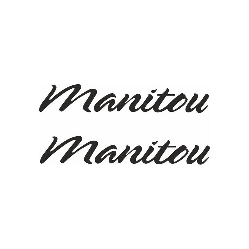 Manitou Boat ADESIVOS  (Produto compatível)